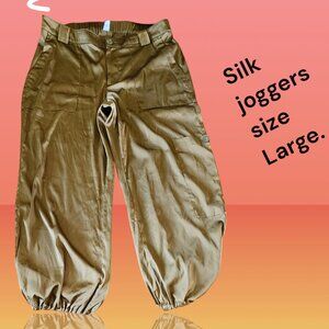Silk Joggers